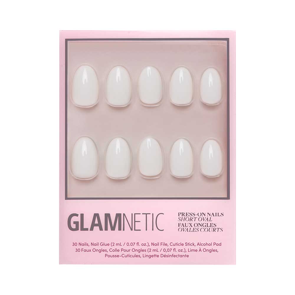 Glamnetic - Press On - White Swan - Nail Extensions at Beyond Polish