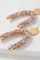 Glitter U Shaped Earrings - Earrings at Beyond Polish