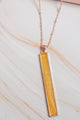 Gold Rush Pendant Necklace - Necklaces at Beyond Polish