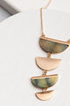Half Shell Pendant Necklace - Necklaces at Beyond Polish
