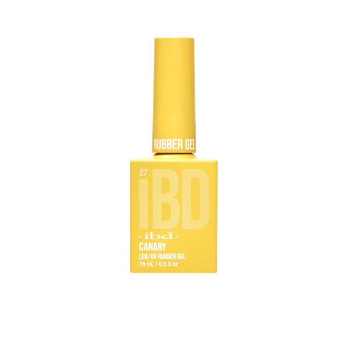 IBD - Rubber Gel - Canary 0.5 oz - Gel Polish at Beyond Polish