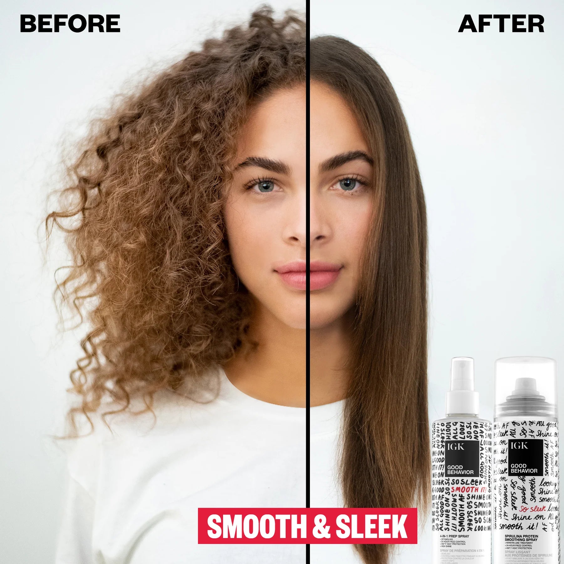 IGK - Good Behavior - 4-In-1 Prep Spray - 7.0 Oz - Hair at Beyond Polish