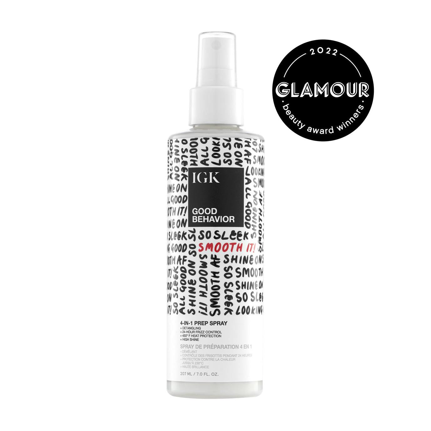 IGK - Good Behavior - 4-In-1 Prep Spray - 7.0 Oz - Hair at Beyond Polish