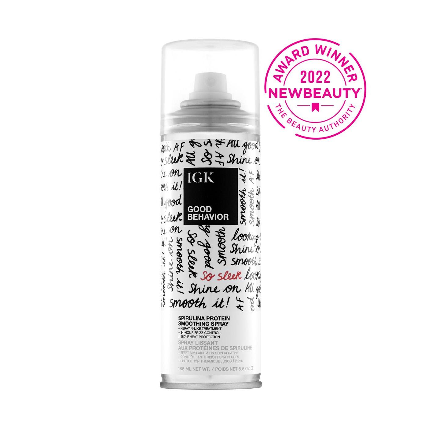 IGK - Good Behavior - Spirulina Protein Smoothing Spray - 5.6 Oz - Hair at Beyond Polish