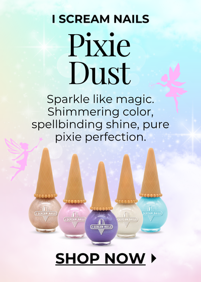 I SCREAM NAILS PIXIE DUST