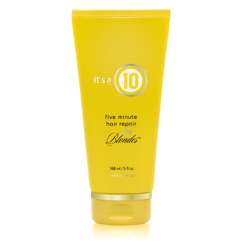 It's a 10 - Five Minute Hair Repair For Blondes 5.0 oz