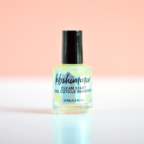 KBShimmer - Clean Start Gel Cuticle Remover - 15ml Bottle - Citrus Scented