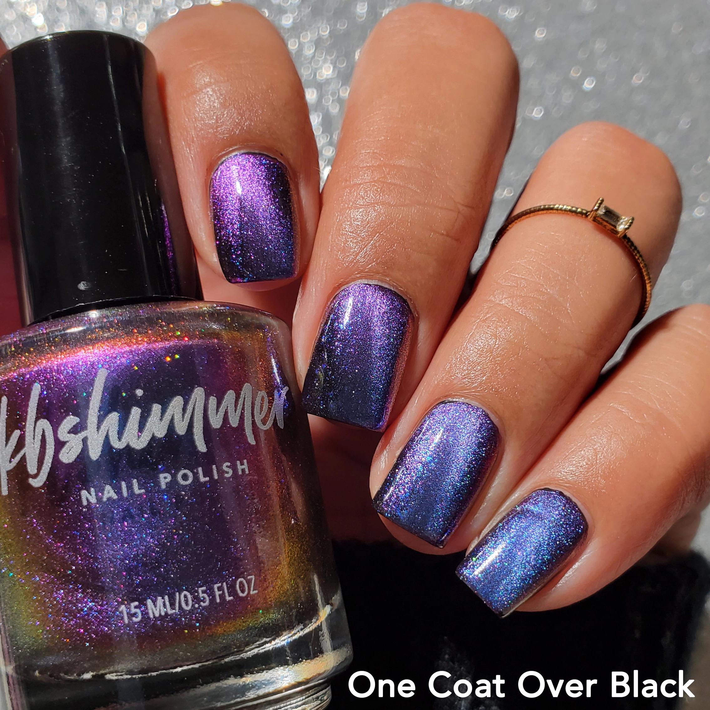 KBShimmer - Nail Polish - I'm Spiraling Multichrome Magnetic - Nail Lacquer at Beyond Polish