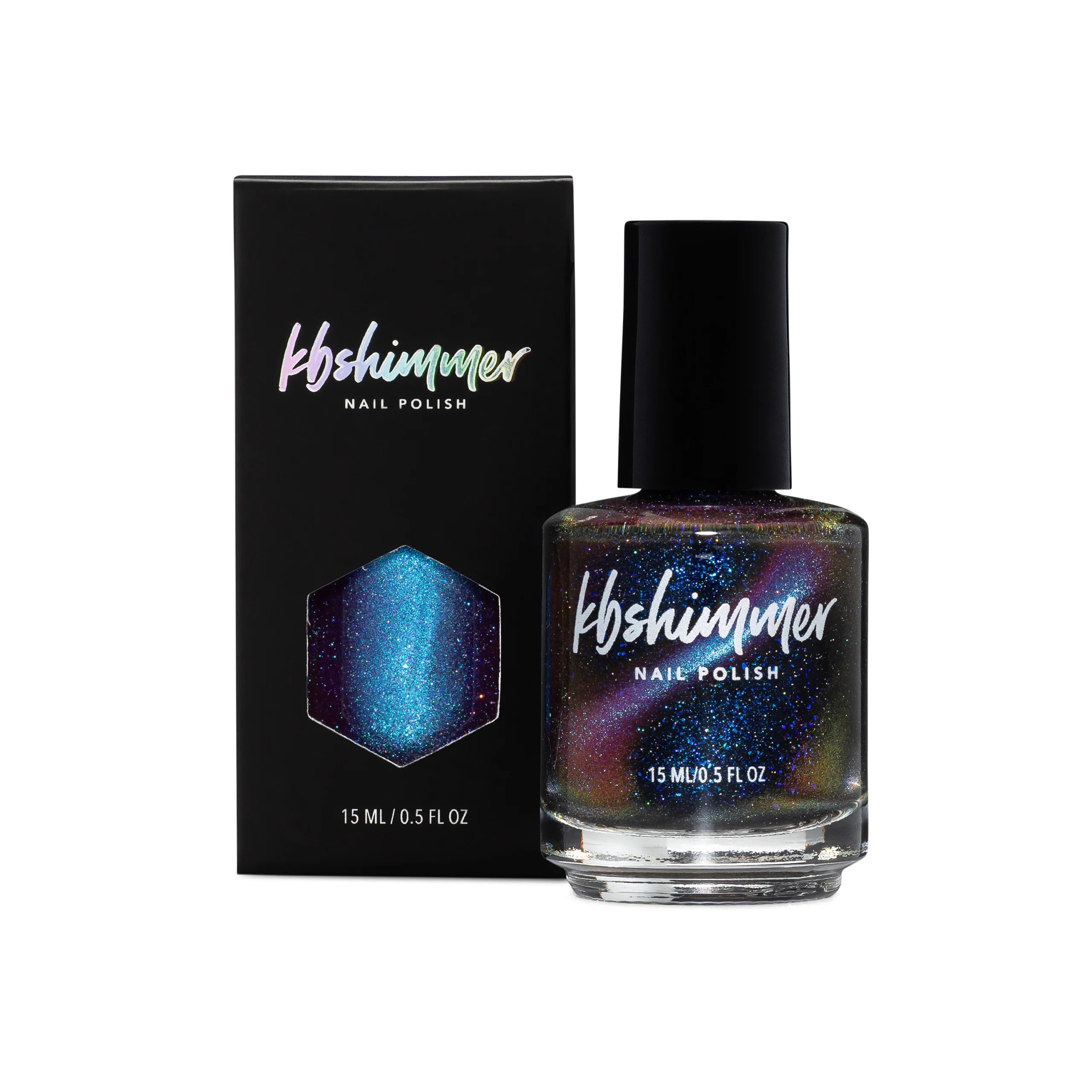 KBShimmer - Nail Polish - I'm Spiraling Multichrome Magnetic - Nail Lacquer at Beyond Polish