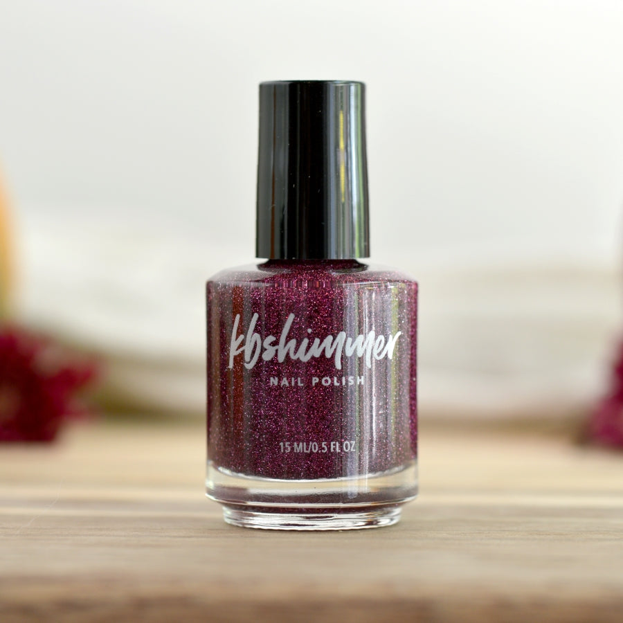 Reflective Nails KBShimmer - Reflective Nail Polish - Let The Beet Drop