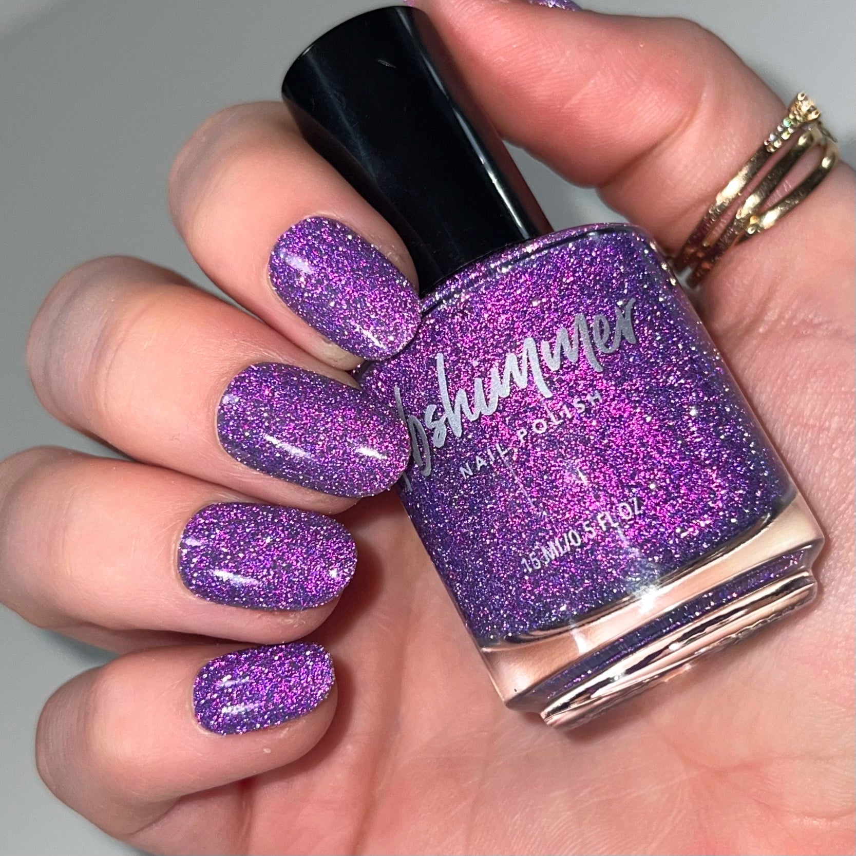 KBShimmer - Reflective Nail Polish - Ultra-Violet - Nail Lacquer at Beyond Polish