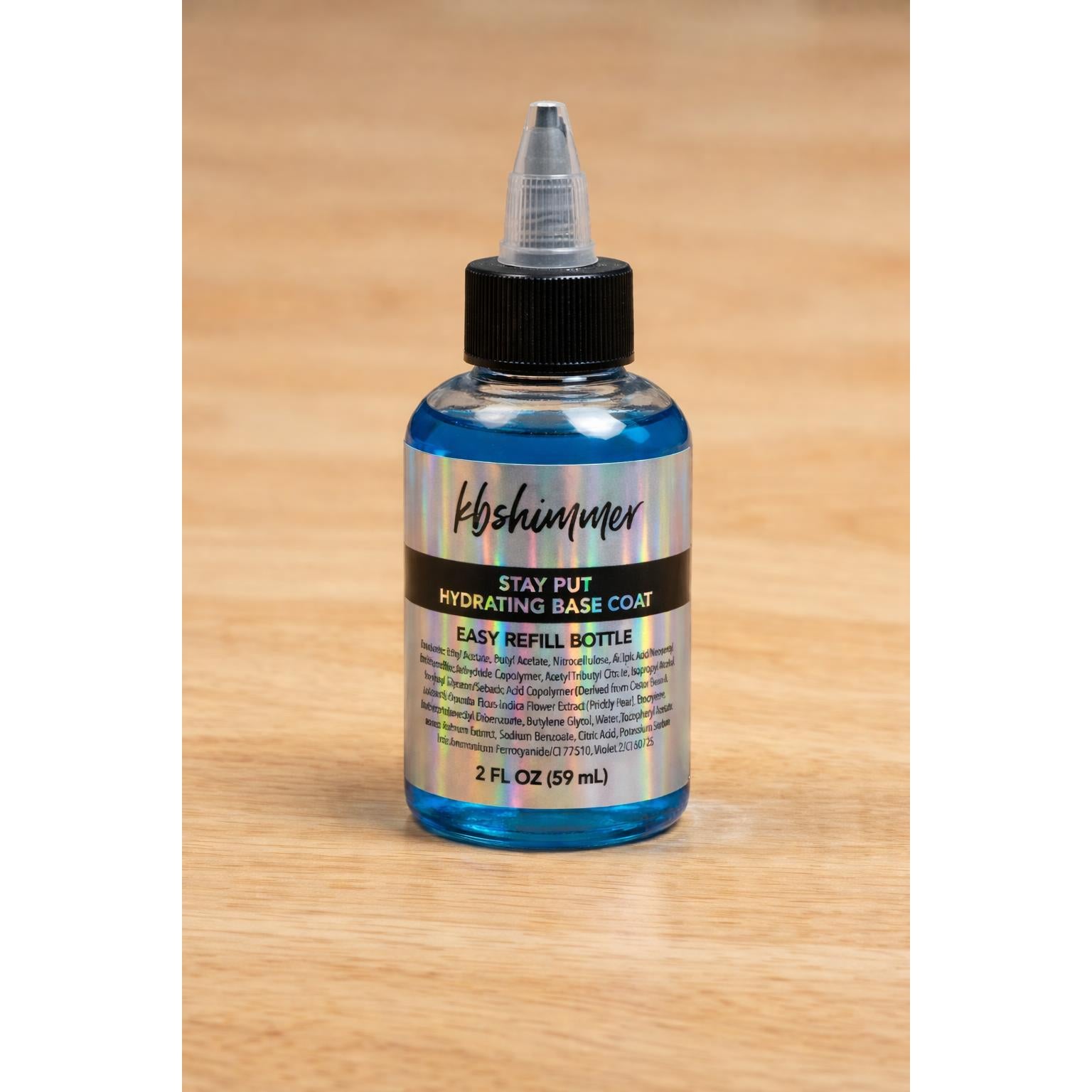 KBShimmer - Stay Put Hydrating Base Coat 2 oz Refill - Top & Base Coats at Beyond Polish