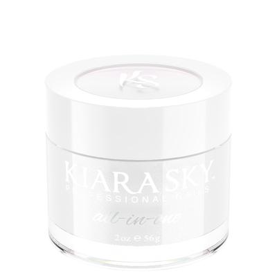 Kiara Sky Acrylic Powder - All-In-One - Glistening Snow - Cover 2 oz - #DMCV016