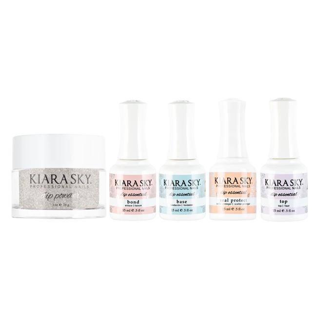 Kiara Sky Dip Powder Combo - Essentials Set & Feeling Nutty - Dipping Powder at Beyond Polish