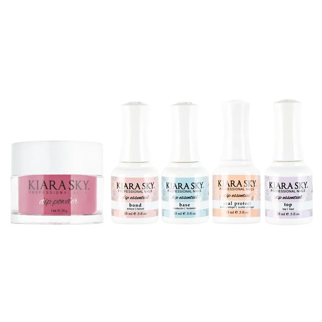 Kiara Sky Dip Powder Combo - Essentials Set & Lavish Me - Dipping Powder at Beyond Polish