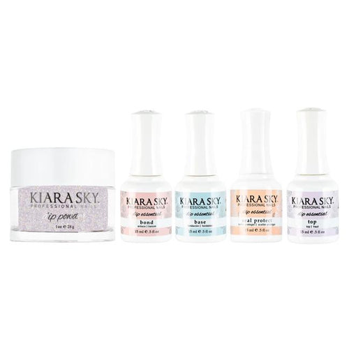 Kiara Sky Dip Powder Combo - Essentials Set & Sweet Plum