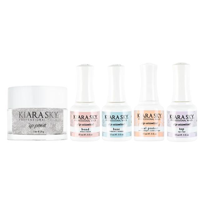Kiara Sky Dip Powder Combo - Essentials Set & Winter Wonderland - Dipping Powder at Beyond Polish