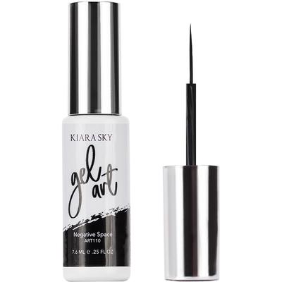 Kiara Sky - Gel Art - Negative Space
