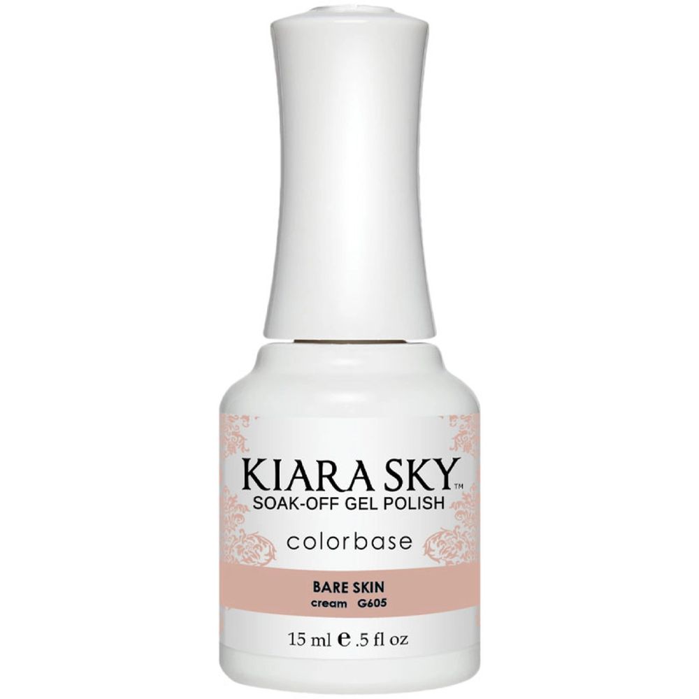 Kiara Sky - Gel Polish - Bare Skin 0.5 oz - #G605 - Gel Polish at Beyond Polish