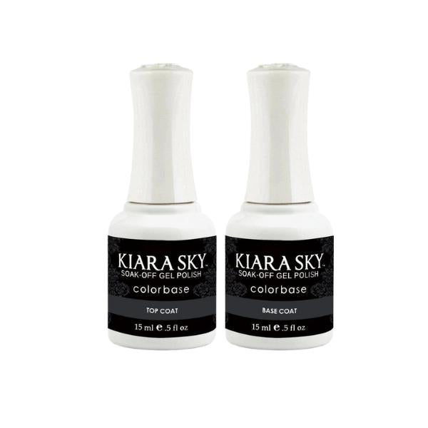 Kiara Sky - Gel Polish - Base Coat + Gel Top Coat Duo - Top & Base Coats at Beyond Polish
