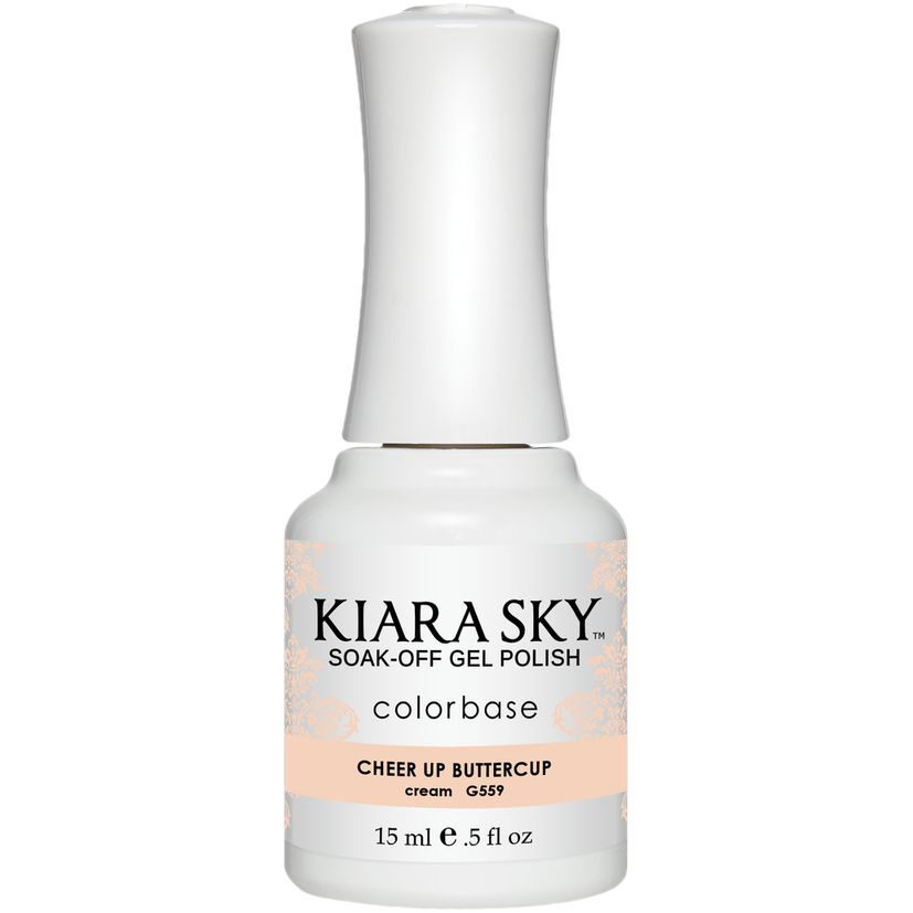 Kiara Sky - Gel Polish - Cheer Up Buttercup 0.5 oz - #G559 - Gel Polish at Beyond Polish