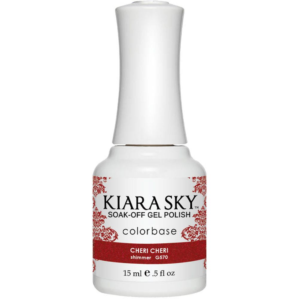 Kiara Sky - Gel Polish - Cheri Cheri 0.5 oz - #G570 - Gel Polish at Beyond Polish