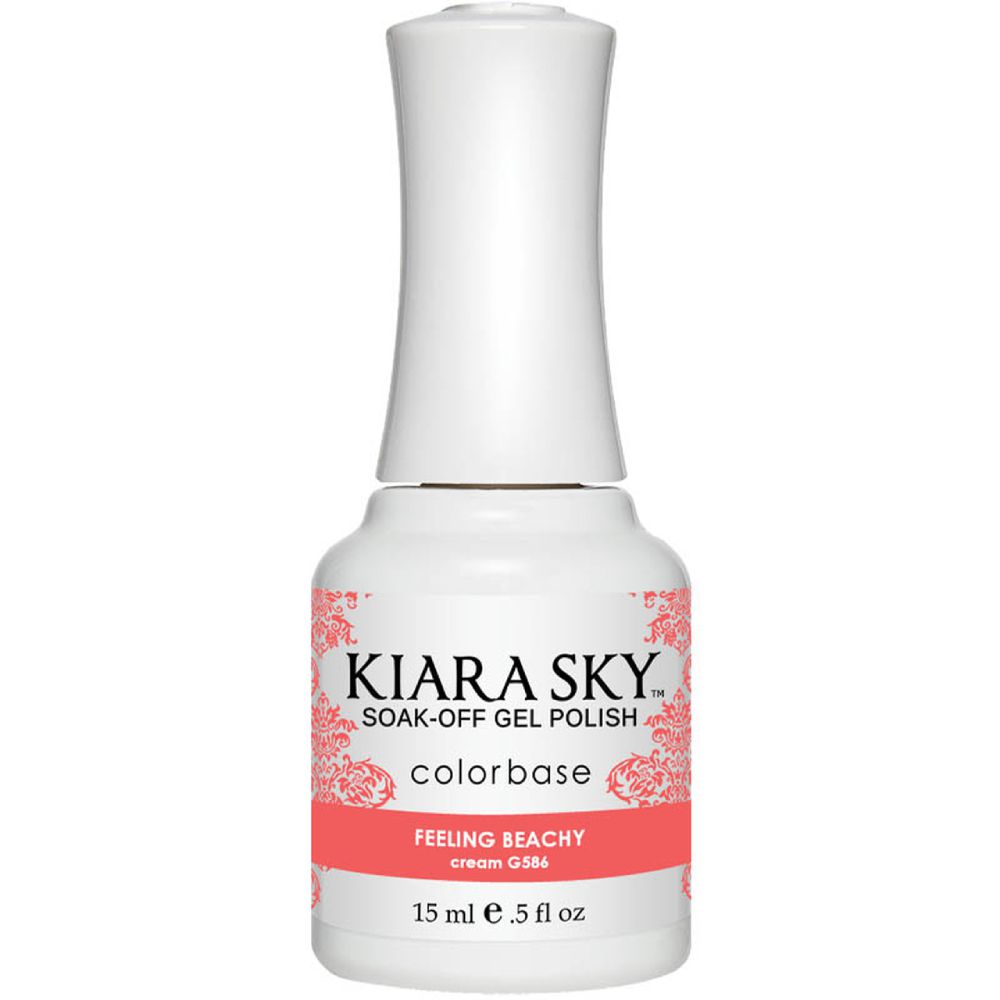 Kiara Sky - Gel Polish - Feeling Beachy! 0.5 oz - #G586 - Gel Polish at Beyond Polish