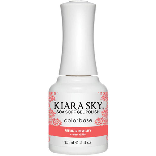 Kiara Sky - Gel Polish - Feeling Beachy! 0.5 oz - #G586 - Gel Polish at Beyond Polish