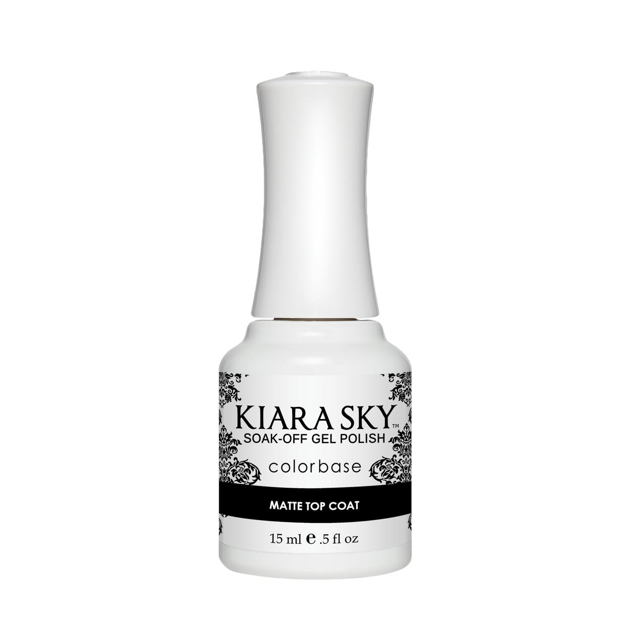 Kiara Sky Non Wipe Soak-Off Gel Top Coat, 0.5oz, GNWTOP01 Kiara Sky Non Wipe Soak-Off Gel Top Coat, 0.5oz, GNWTOP01