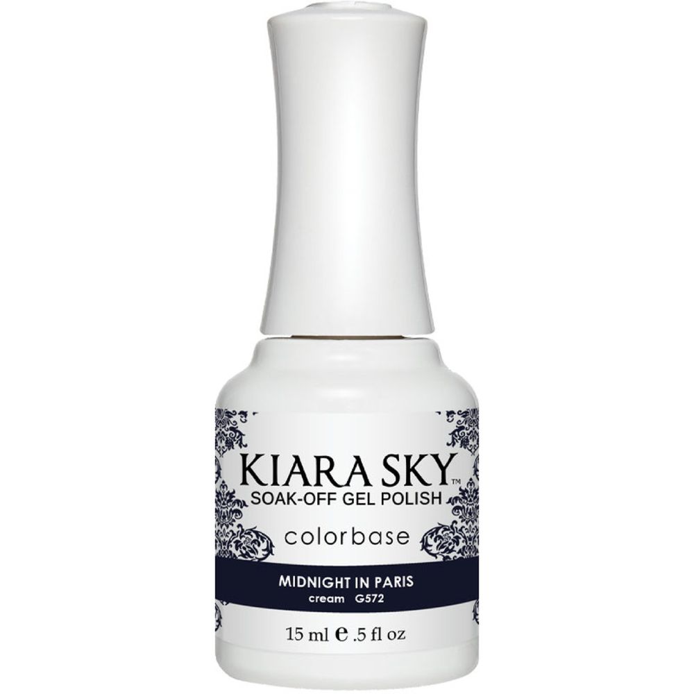 Kiara Sky - Gel Polish - Midnight In Paris 0.5 oz - #G572 - Gel Polish at Beyond Polish