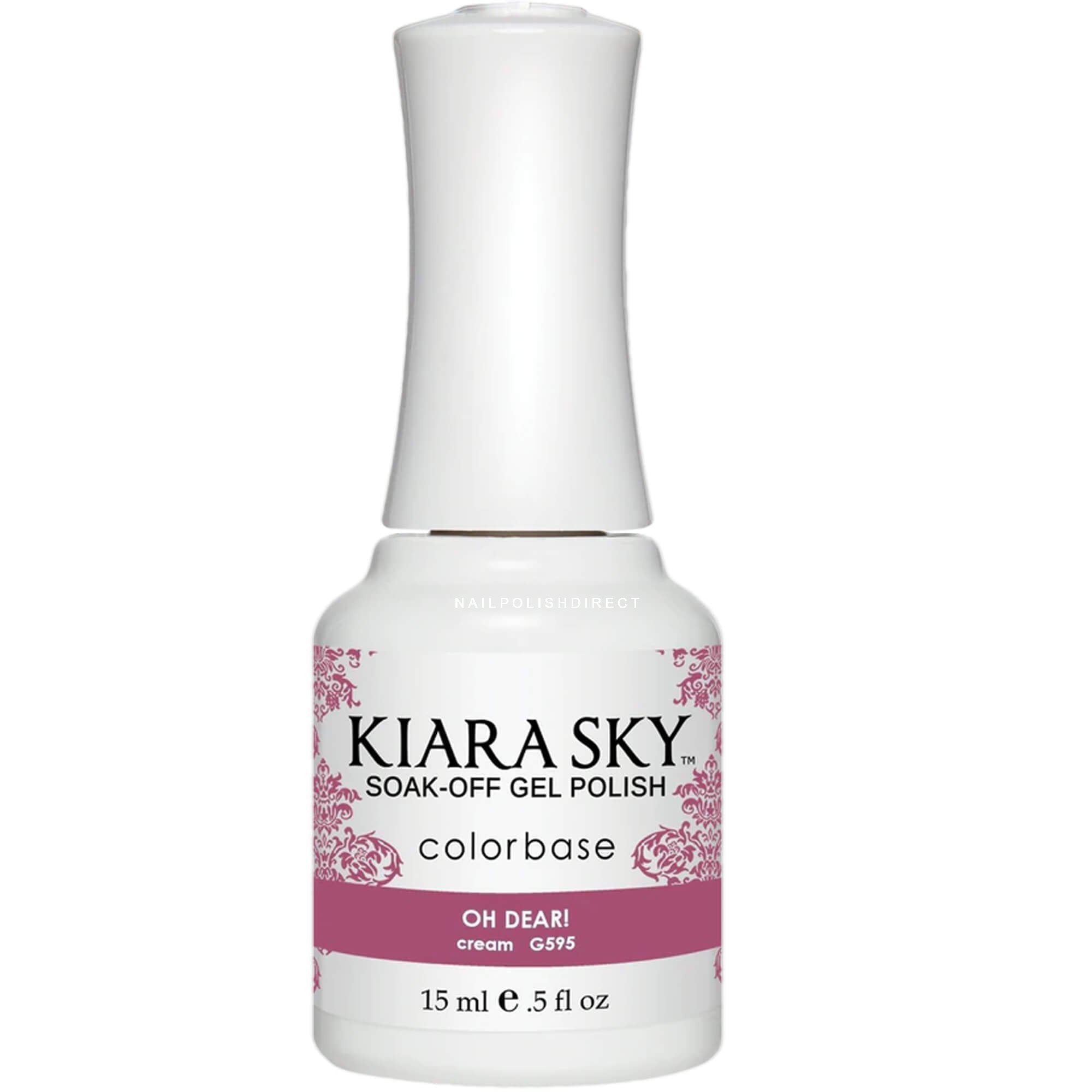 Kiara Sky - Gel Polish - Oh Dear! 0.5 oz - #G595 - Gel Polish at Beyond Polish