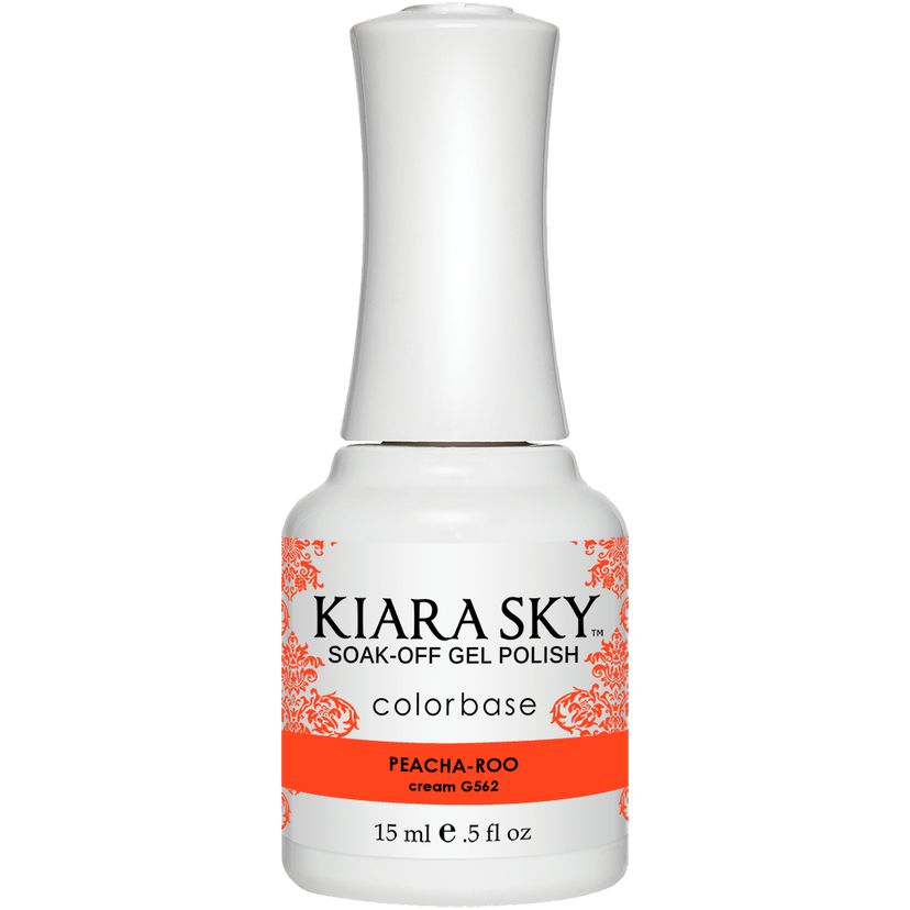Kiara Sky - Gel Polish - Peach-A-Roo 0.5 oz - #G562 - Gel Polish at Beyond Polish