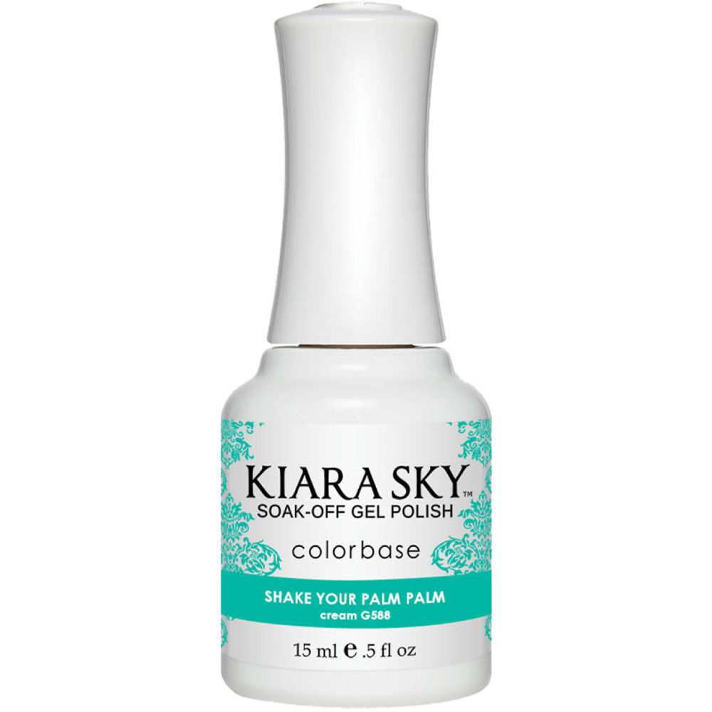 Kiara Sky - Gel Polish - Shake Your Palm Palm 0.5 oz - #G588 - Gel Polish at Beyond Polish