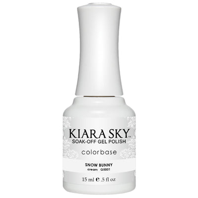 Kiara Sky - Gel Polish - Snow Bunny 0.5 oz - #G5001 - Gel Polish at Beyond Polish