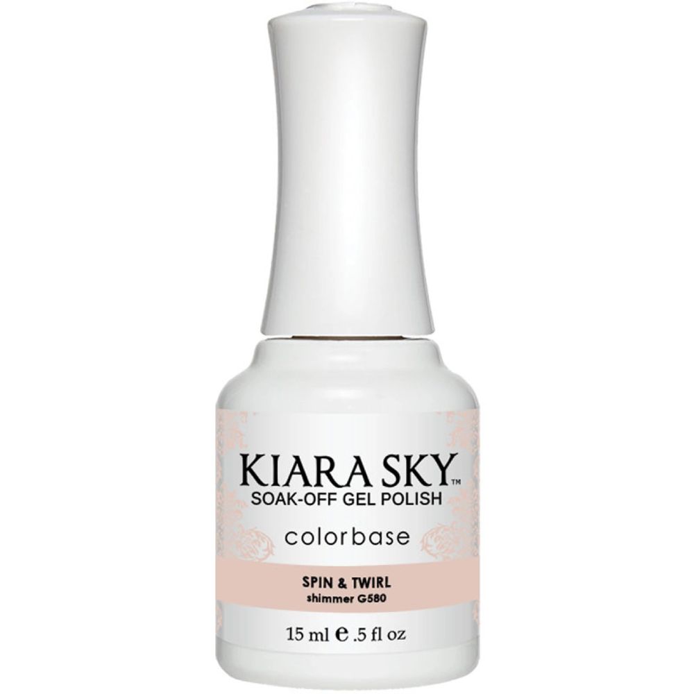 Kiara Sky - Gel Polish - Spin & Twirl 0.5 oz - #G580 - Gel Polish at Beyond Polish