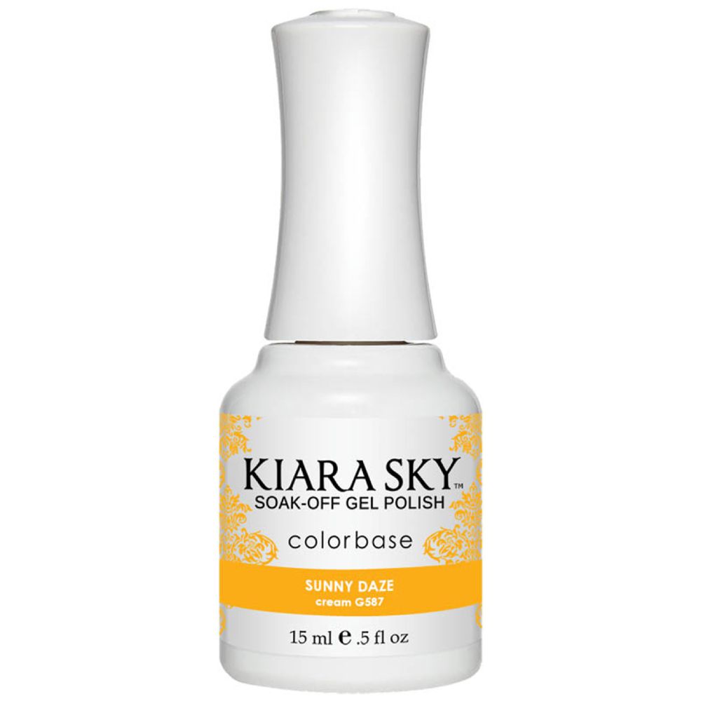 Kiara Sky - Gel Polish - Sunny Daze 0.5 oz - #G587 - Gel Polish at Beyond Polish