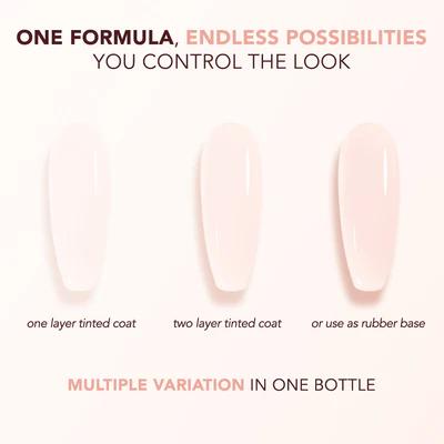 Kiara Sky - Gel Polish - Tinted Rubber Top Coat - Cashmere Delight 0.5 oz - #TNT03 - Top & Base Coats at Beyond Polish
