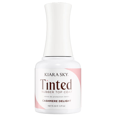 Kiara Sky - Gel Polish - Tinted Rubber Top Coat Collection 0.5 oz - Gel Polish at Beyond Polish