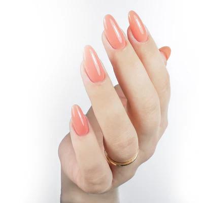Kiara Sky - Gel Polish - Tinted Rubber Top Coat - Coral Silk 0.5 oz - #TNT05 - Top & Base Coats at Beyond Polish
