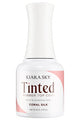 Kiara Sky - Gel Polish - Tinted Rubber Top Coat - Coral Silk 0.5 oz - #TNT05 - Top & Base Coats at Beyond Polish