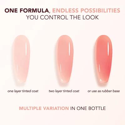 Kiara Sky - Gel Polish - Tinted Rubber Top Coat - Sedona Sunset 0.5 oz - #TNT04 - Top & Base Coats at Beyond Polish