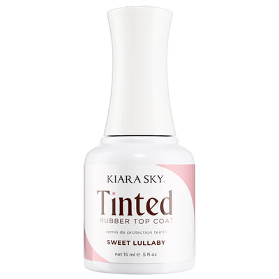 Kiara Sky - Gel Polish - Tinted Rubber Top Coat - Sweet Lullaby 0.5 oz - #TNT02 - Top & Base Coats at Beyond Polish