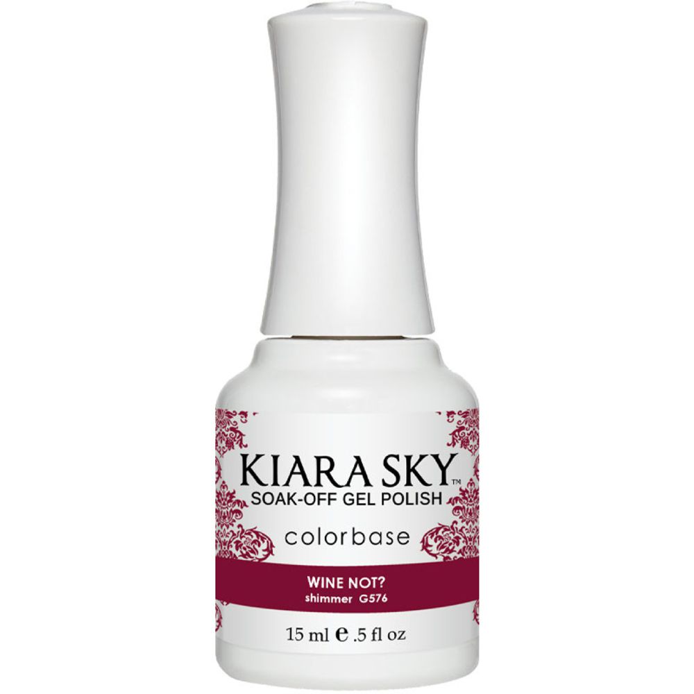 Kiara Sky - Gel Polish - Wine Not? 0.5 oz - #G576 - Gel Polish at Beyond Polish