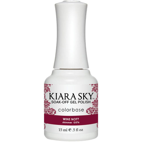 Kiara Sky - Gel Polish - Wine Not? 0.5 oz - #G576 - Gel Polish at Beyond Polish