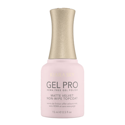 Kiara Sky - Gel Pro - HEMA-Free Matte Velvet TopCoat - Top & Base Coats at Beyond Polish
