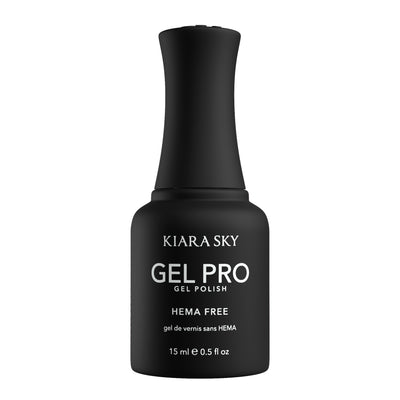Kiara Sky - Gel Pro - True Black - Gel Polish at Beyond Polish