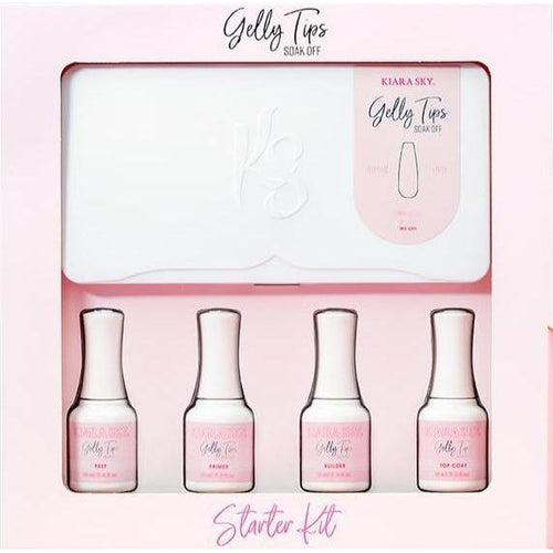 Kiara Sky - Gelly Tips Starter Kit - Almond Medium