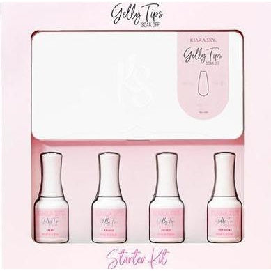 Kiara Sky - Gelly Tips Starter Kit - Coffin Medium