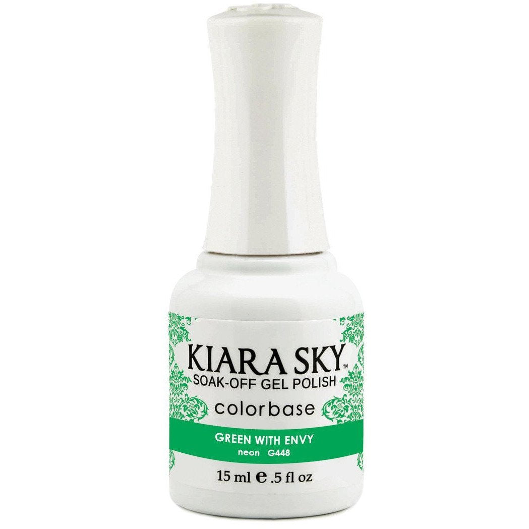 Kiara Sky - Green With Envy 0.5 oz - #G448 - Gel Polish at Beyond Polish