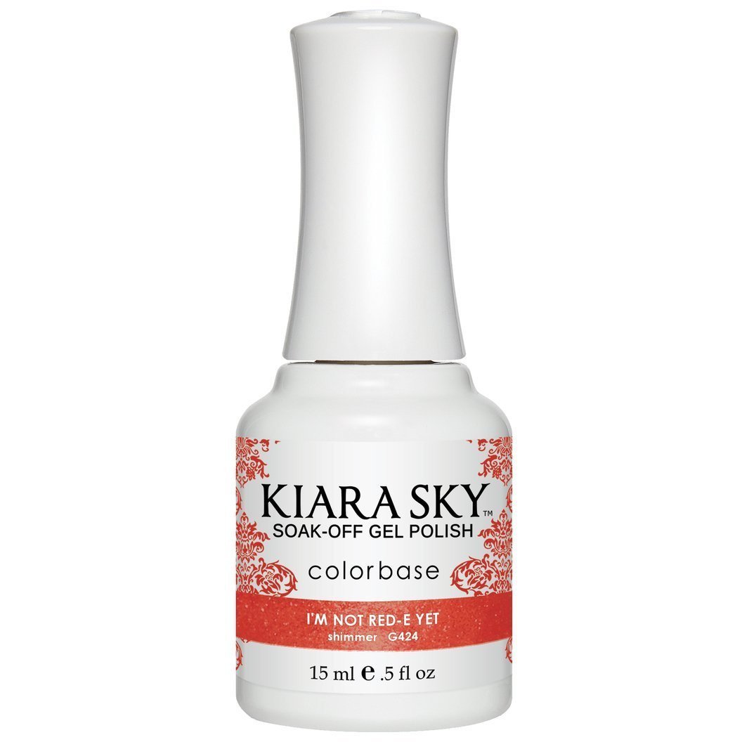 Kiara Sky - I'm Not Red-E Yet 0.5 oz - #G424 - Gel Polish at Beyond Polish